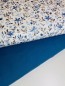 Preview: baumwolljersey stoffe blaue blumen